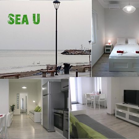Sea U Apartman Hriszí Aktí Haniá Kültér fotó